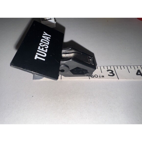 Vintage Hercules Clip Days Of The Week Chip Clips Collectible - Picture 2 of 4